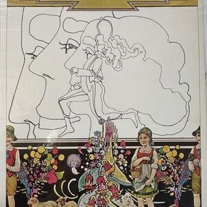 Vtg PETER MAX Reading Is For Everybody 1970 Original Pop Art Poster 11 X 16